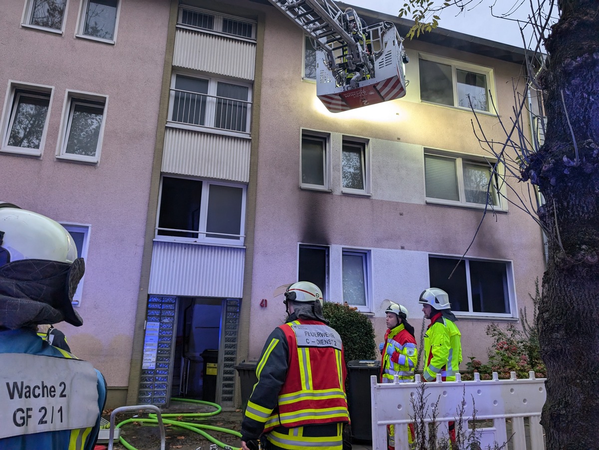 FW-BO: Wohnungsbrand in der Innenstadt endet glimpflich