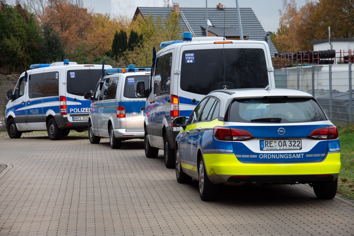 POL-RE: Marl/Dorsten/Herten: Behördenübergreifende Großkontrolle - Zoll, Steuerfahndung, Kommunen und Polizei setzen Großkontrollen fort