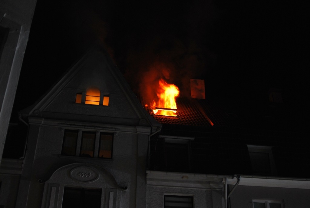 FW-MK: Großbrand in der Innenstadt