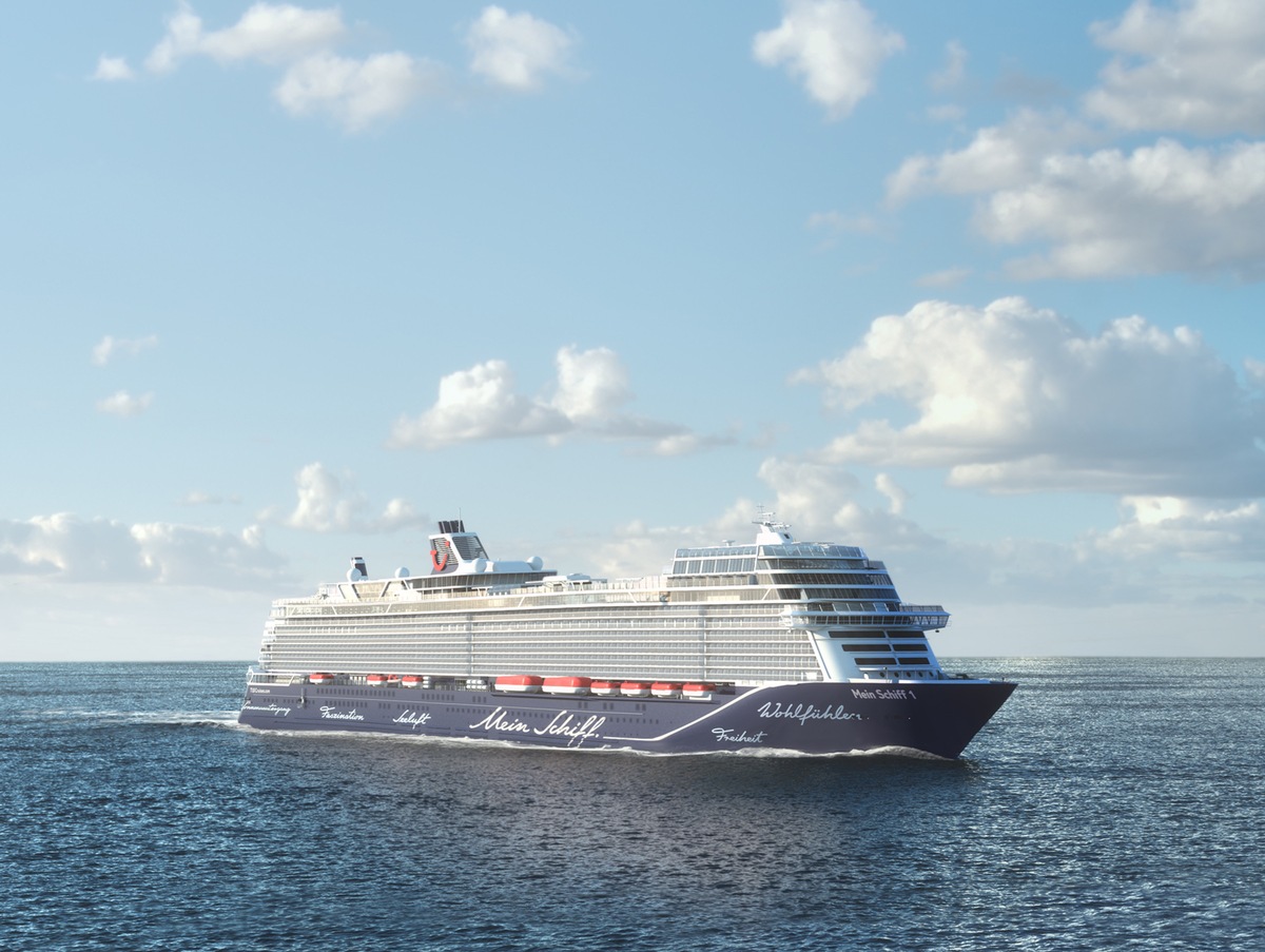 Die neue Nummer Eins von TUI Cruises / Noch schöner. Noch besser. Noch sportlicher: die neue Mein Schiff 1