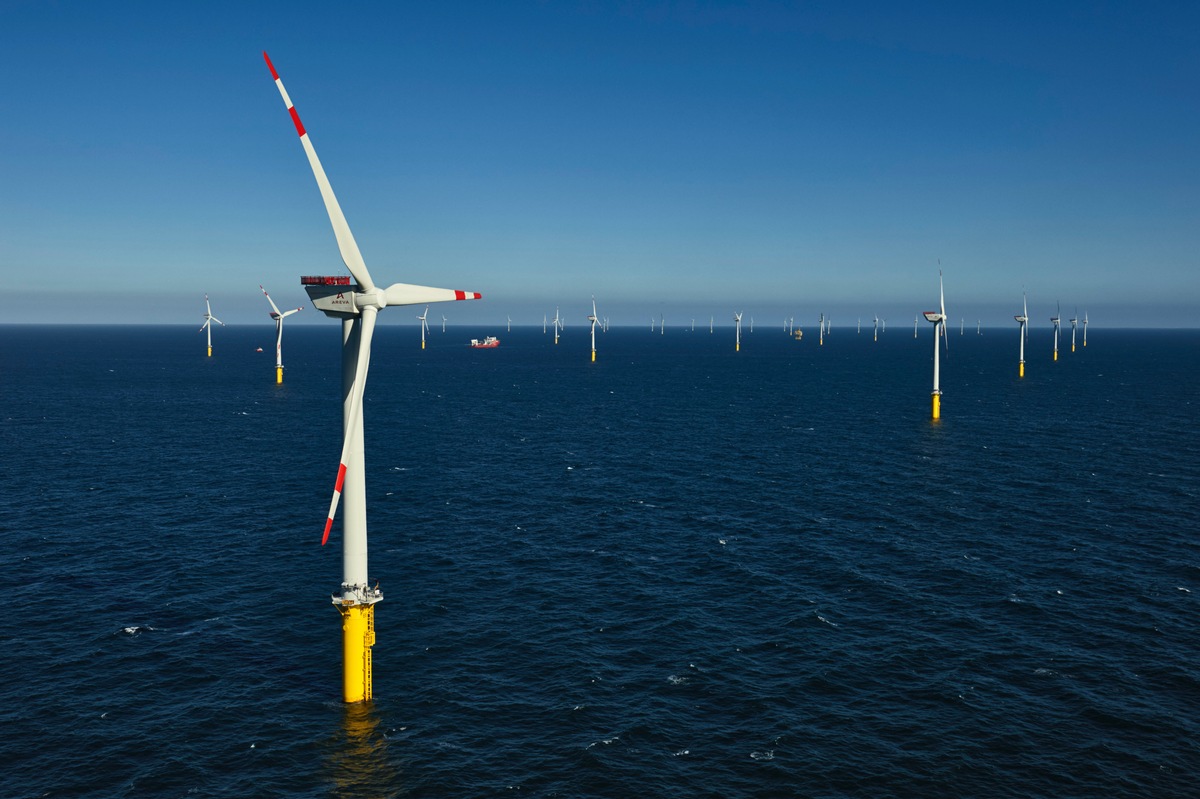 Inbetriebnahme des Trianel Windpark Borkum / Stadtwerke eröffnen ersten kommunalen Offshore-Windpark