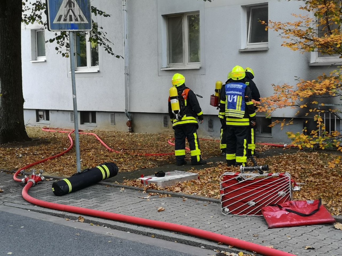 FW-F: Feuer in einem Keller