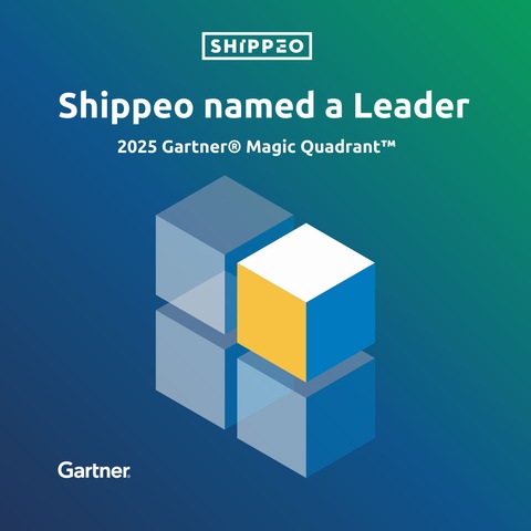 Shippeo zum zweiten Mal in Folge als Leader im Gartner® Magic Quadrant™ 2025 für Real-Time Transportation Visibility Platforms ausgezeichnet