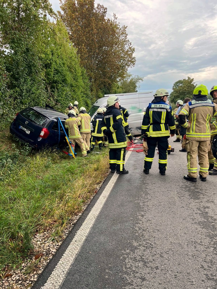 FW Konstanz: Verkehrsunfall