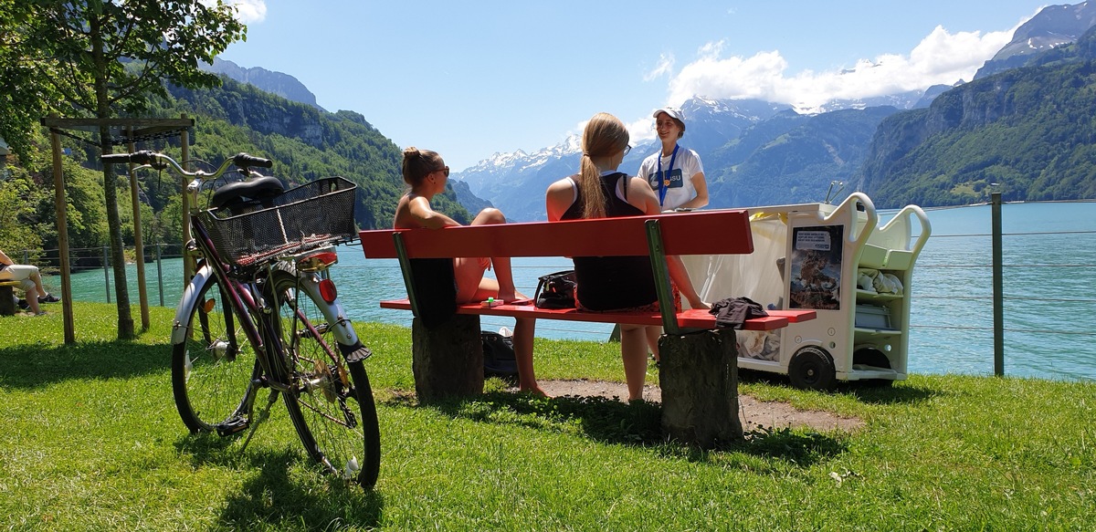 Medienmitteilung: «Innerschwyz: Mit Humor statt Mahnfinger gegen Littering»