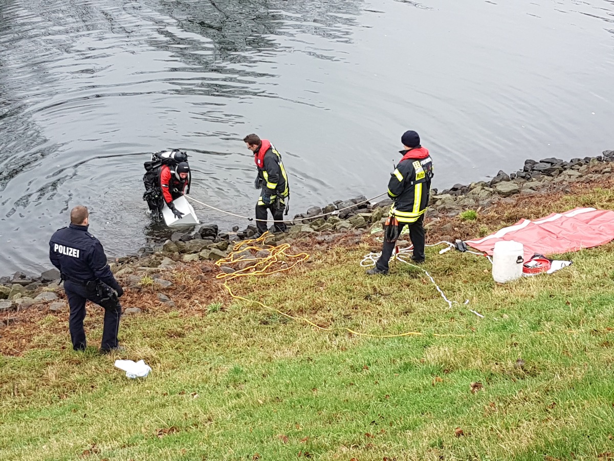 FW-MH: Taucherstaffel im Einsatz