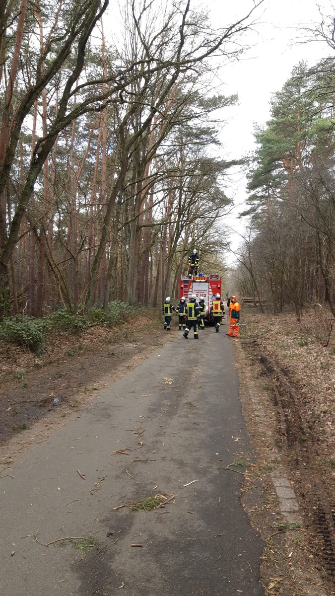 FW-Schermbeck: Weiterer Sturmeinsatz nach einsatzreichem Abend