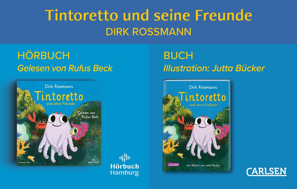 »Tintoretto und seine Freunde« – das erste Kinder(hör)buch von Dirk Rossmann