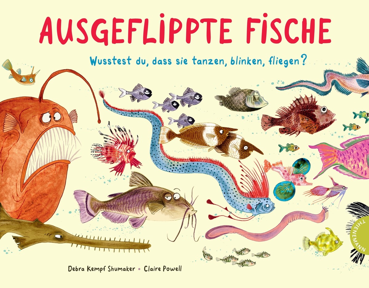 Fische sind langweilig? Von wegen! Ein neues Sachbilderbuch liefert überraschende Fakten und schräges Wissen