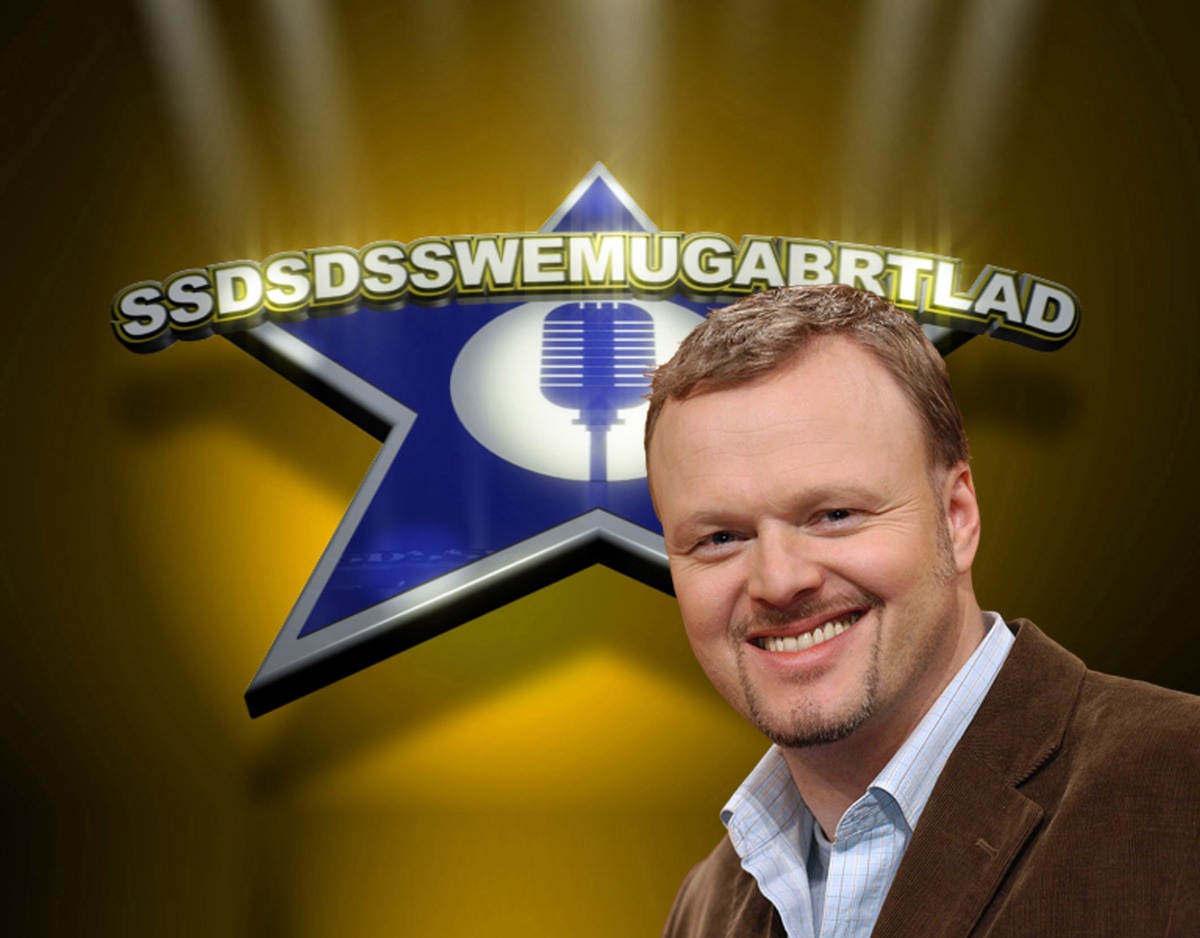 Guter Start von Stefan sucht den Superstar: SSDSDSSWEMUGABRTLAD bei &quot;TV total&quot;