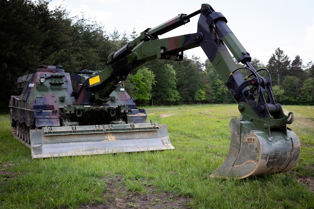 Neue Pionierpanzer für die Bundeswehr: Kodiak folgt auf Dachs