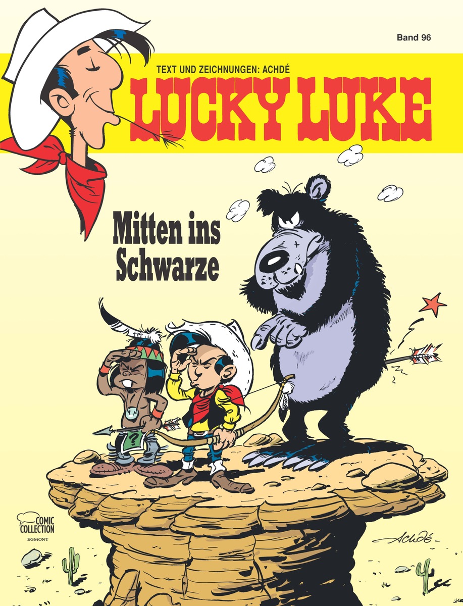 Vor einer Tracht Prügel türmt er schneller als sein Schatten! Neuer Lucky Luke Band ab 1. März im Handel