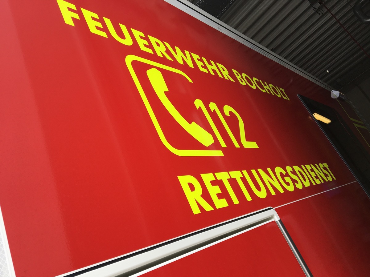 FW Bocholt: Verkehrsunfall in Lowick