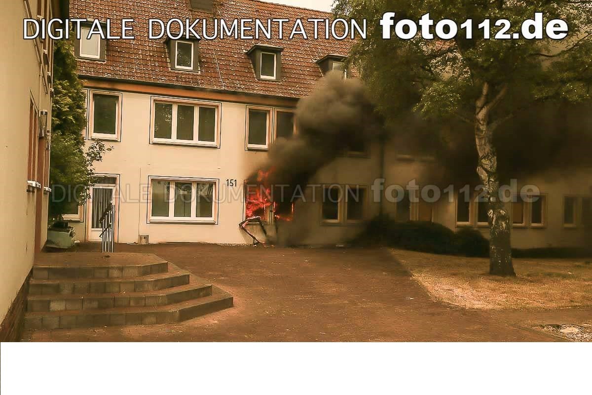 FW-DO: 23.06.2017 - Feuer in Westrich,
Brand in einem leerstehenden Gebäude