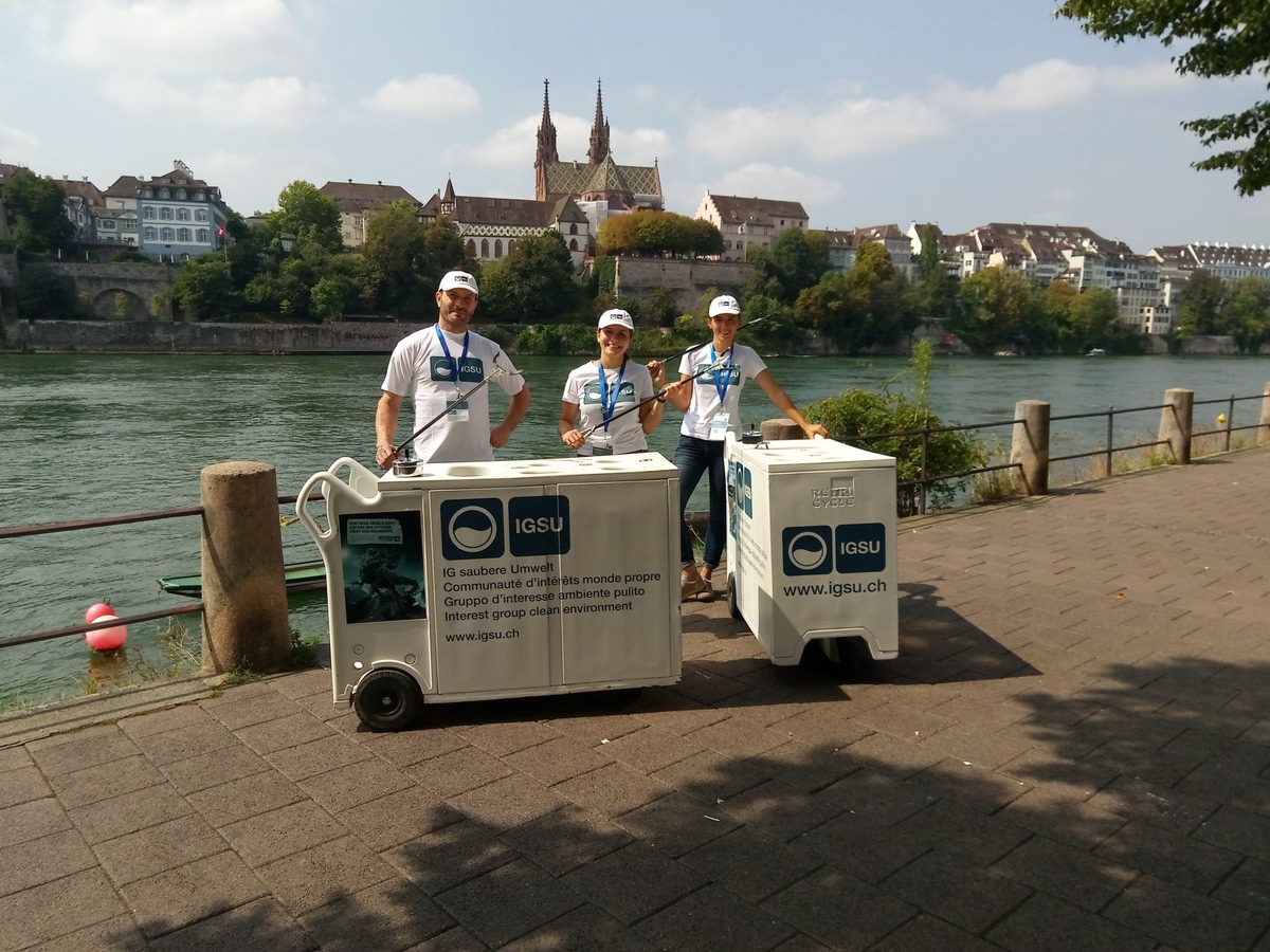 Medienmitteilung: «Littering in Basel: Sensibilisierung mit Charme und Humor»