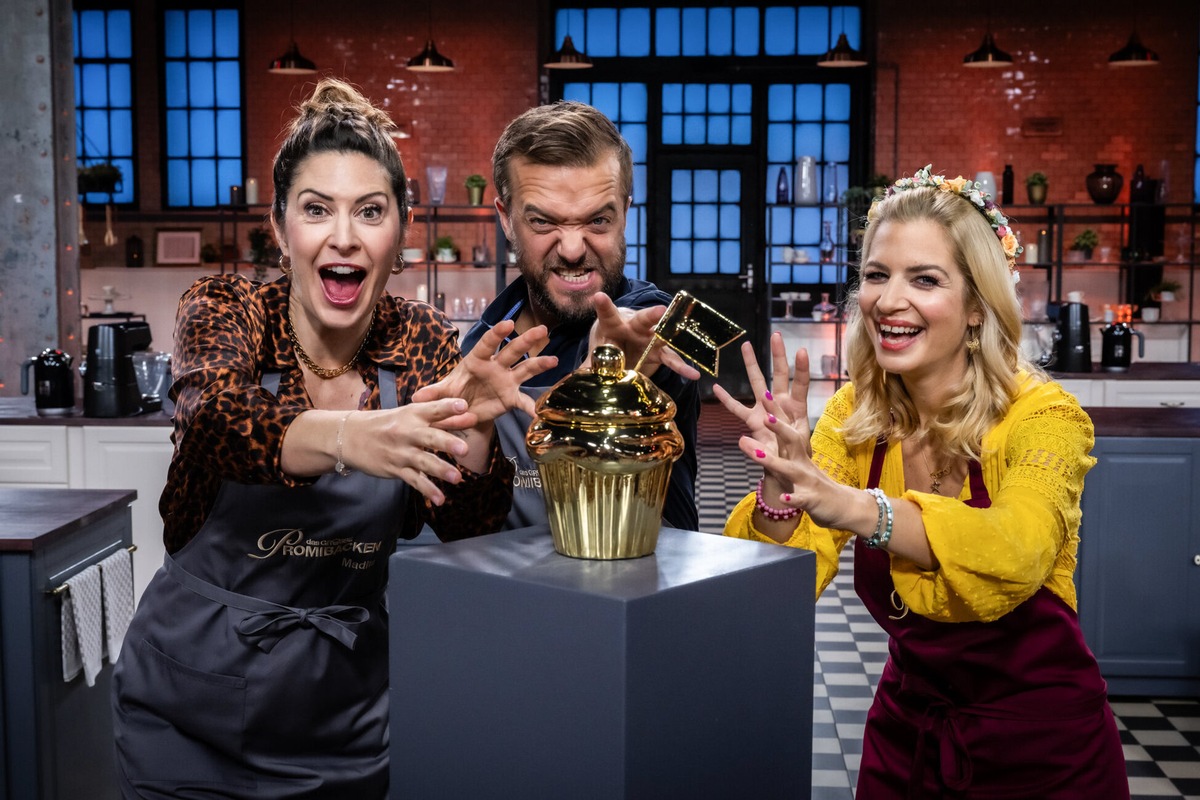 Susan, Madita oder Mathias: Wer zaubert den perfekten Himbeer-Igel im Finale von &quot;Das große Promibacken&quot; in SAT.1?