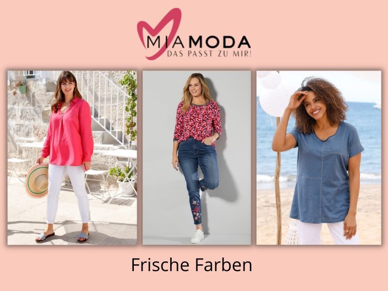 We love FARBEN: Neue Trendteile von MIAMODA