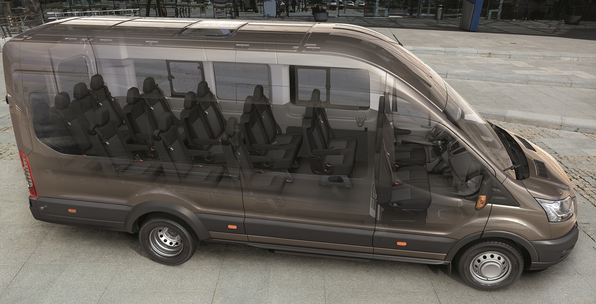 ford transit 15 passenger van seating layout