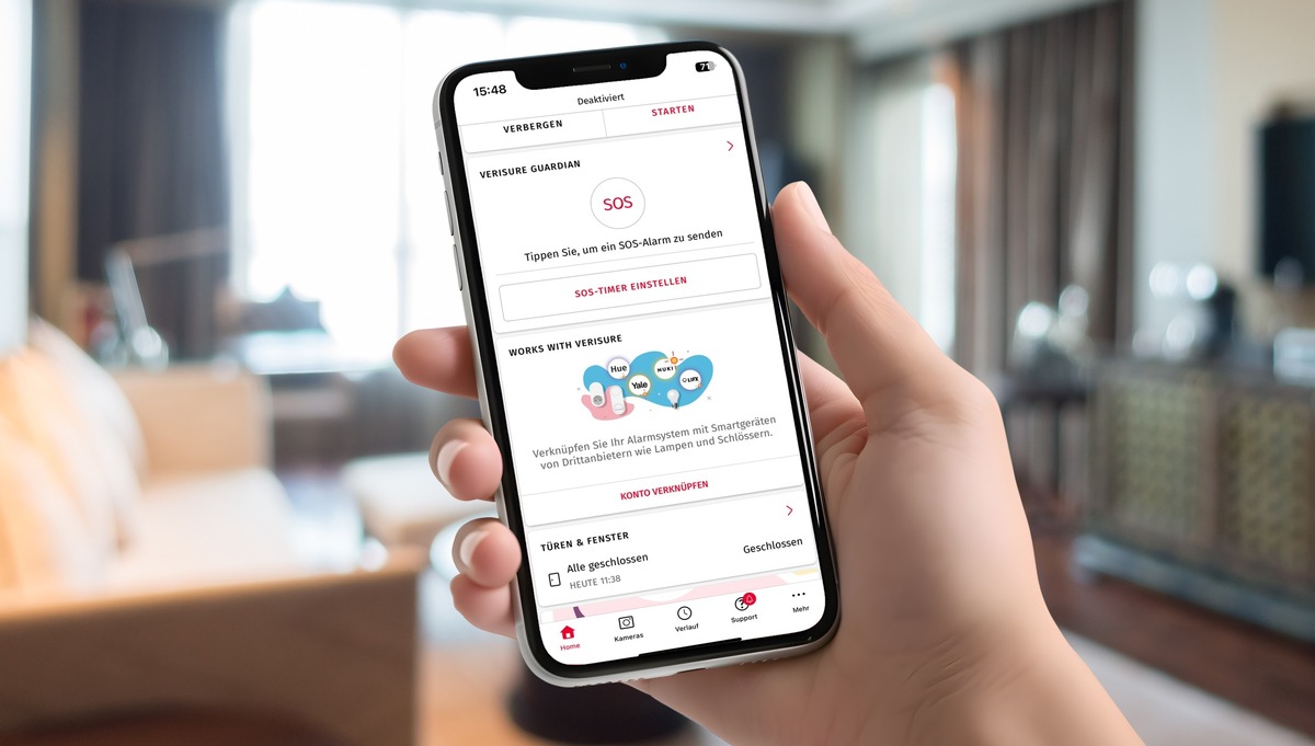 Pressemeldung: Smarte Geräte sorgen mit „Works With Verisure“ für mehr Sicherheit