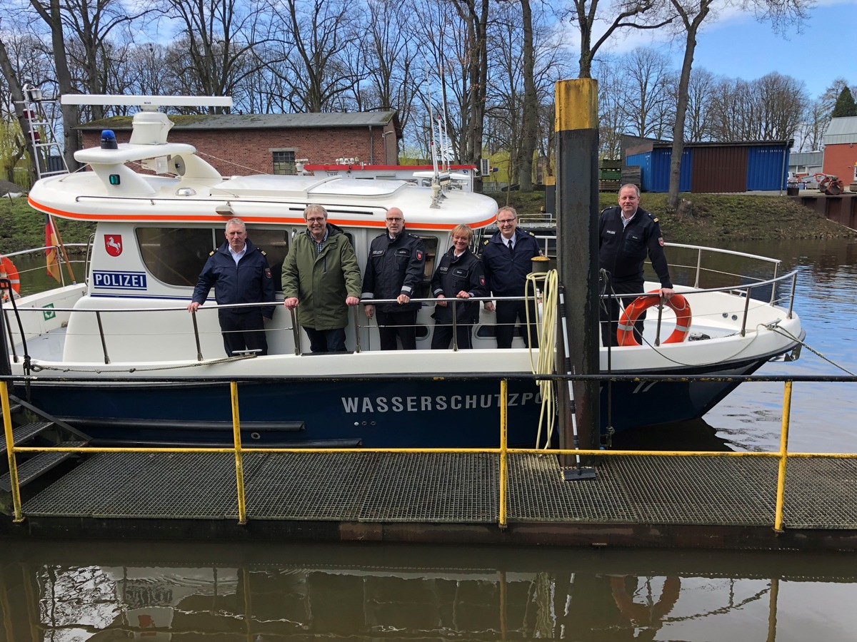 POL-EL: Meppen - Neue Polizeichefin besucht die Wasserschutzpolizei