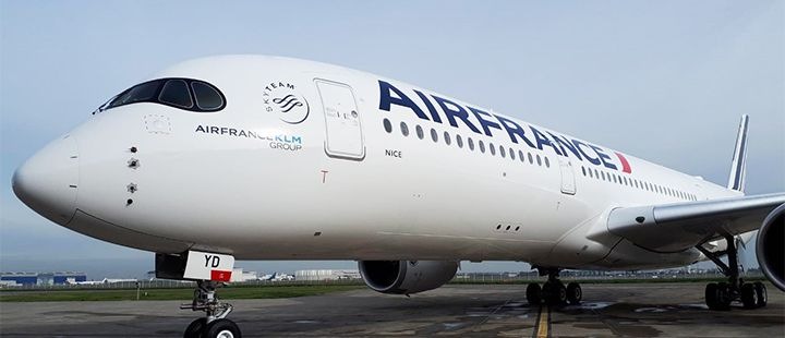 Medienmitteilung: Air France heisst den 350. Airbus A350 willkommen