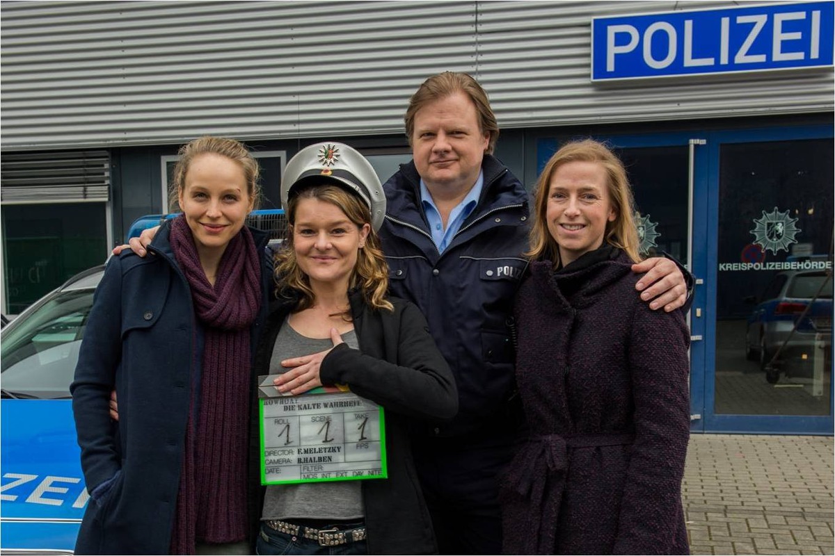 Petra Schmidt-Schaller spielt im ZDF-Film &quot;Die kalte Wahrheit&quot; / Dreharbeiten in Köln gestartet (FOTO)