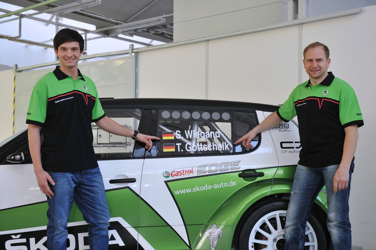 SKODA AUTO Deutschland startet mit Junior-Team in die IRC 2012 (mit Bild)