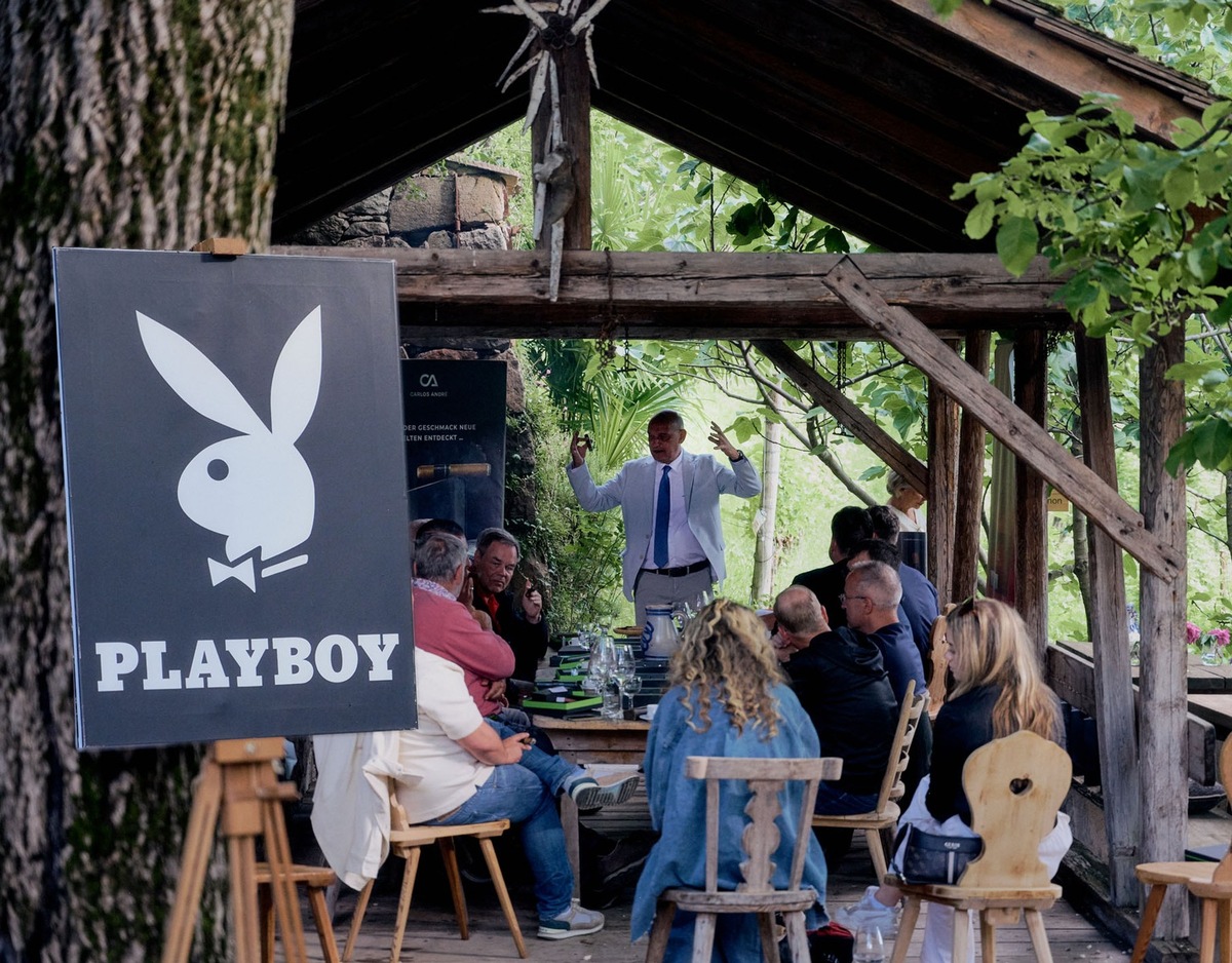 Carlos André in Völs am Schlern beim Playboy Gentlemen’s Weekend