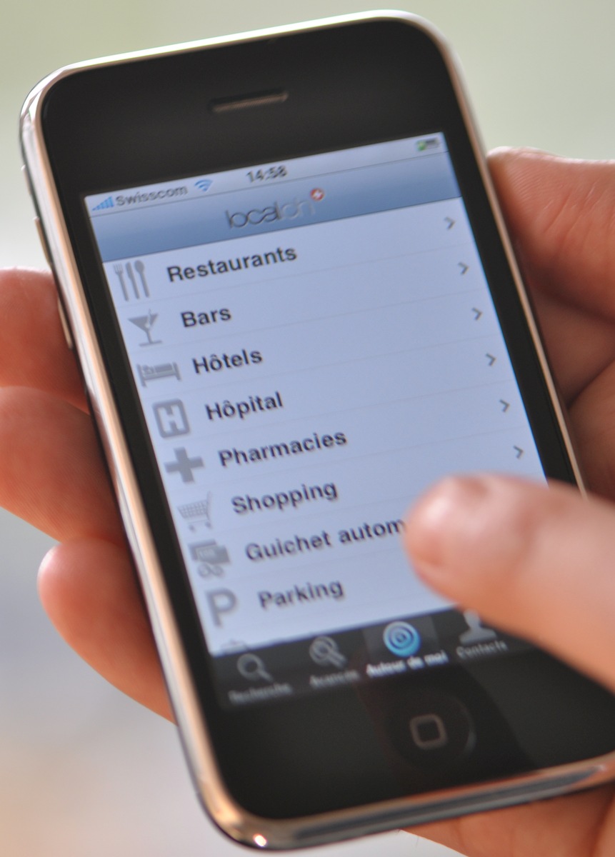local.ch: application &quot;Annuaire téléphonique&quot; pour l&#039;iPhone 4