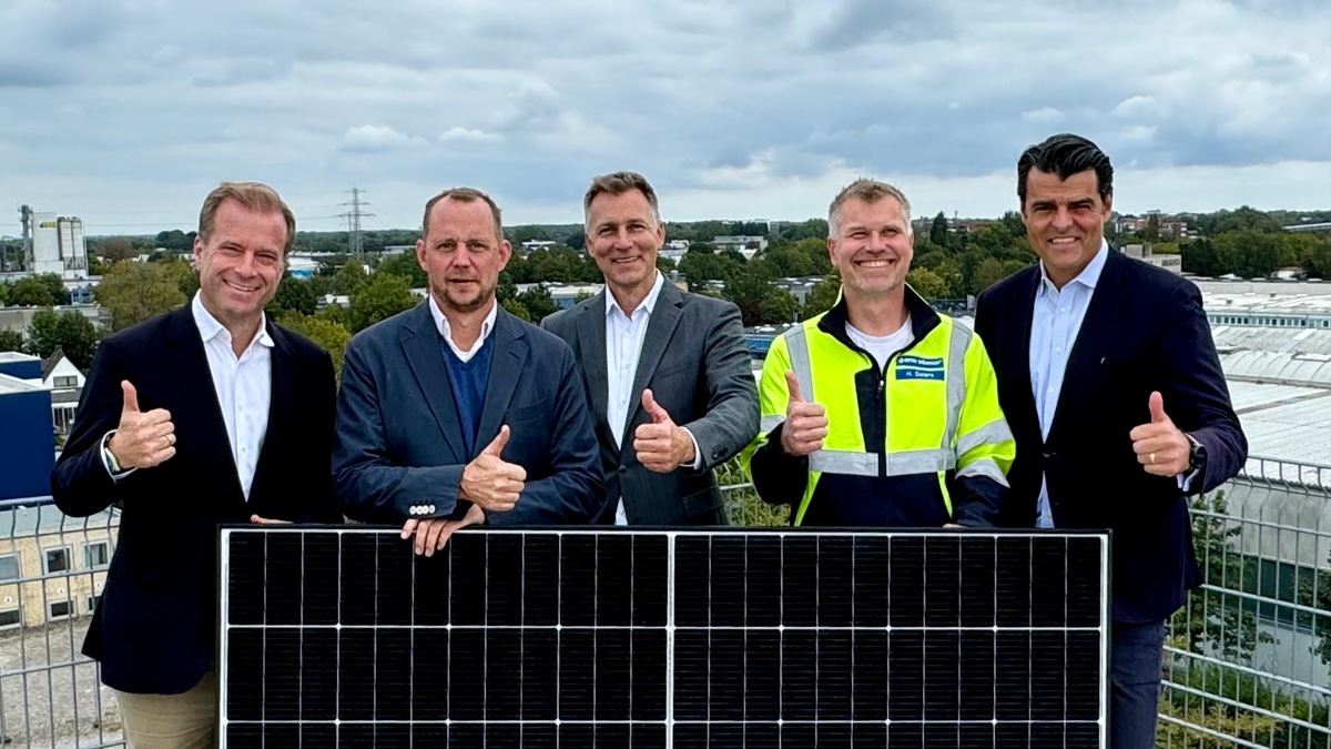 OTTO DÖRNER errichtet eine der größten PV Anlagen der Abfallwirtschaft / Ein wegweisendes Projekt für Klimaschutz und Energieeffizienz