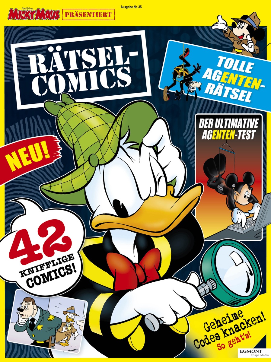 Purer Rätselcomic-Spaß in Micky Maus-Sonderausgabe