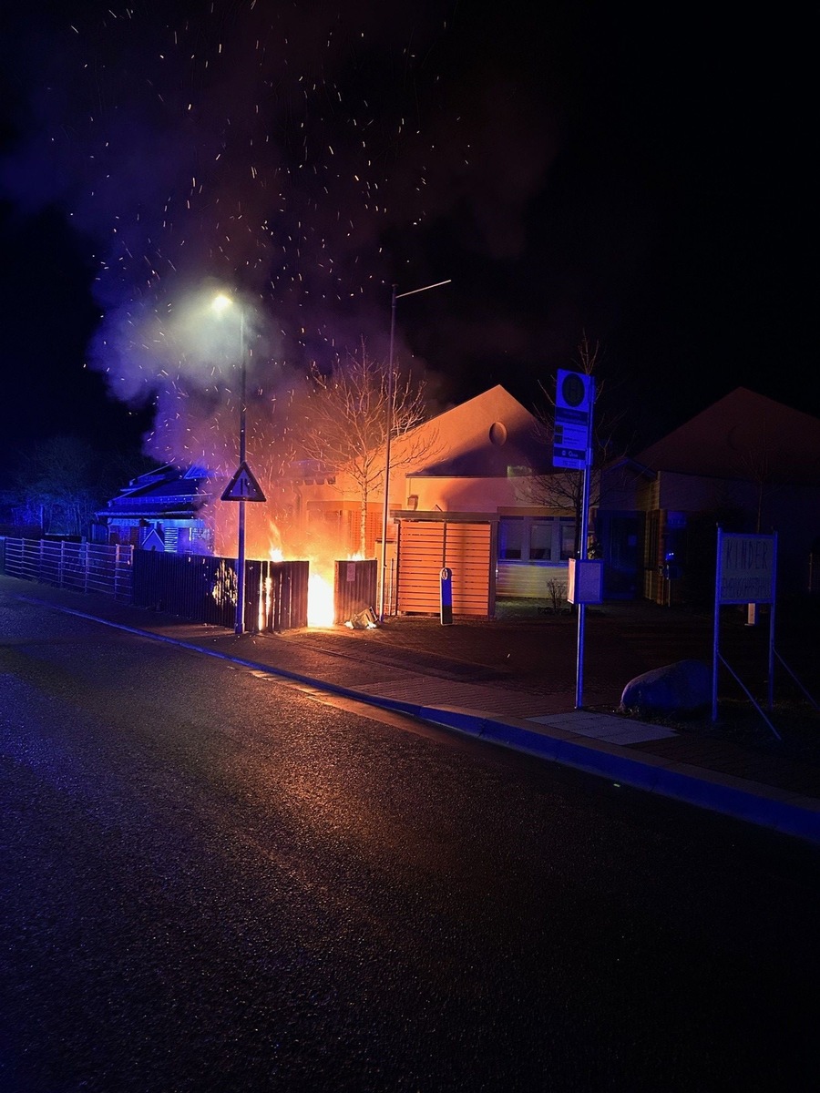 POL-PIING: Brandstiftung - Tatverdächtige festgenommen