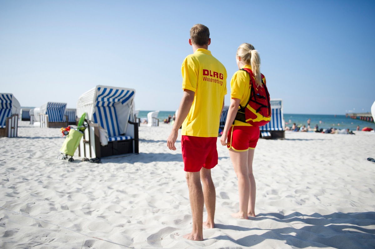 DLRG rettet acht Menschen vor dem Ertrinken