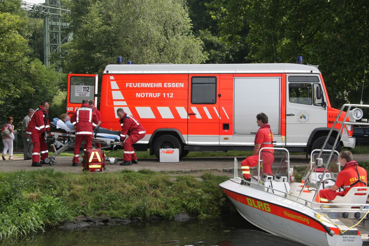 FW-E: Kooperation zwischen DLRG und Feuerwehr funktioniert reibungslos und effektiv