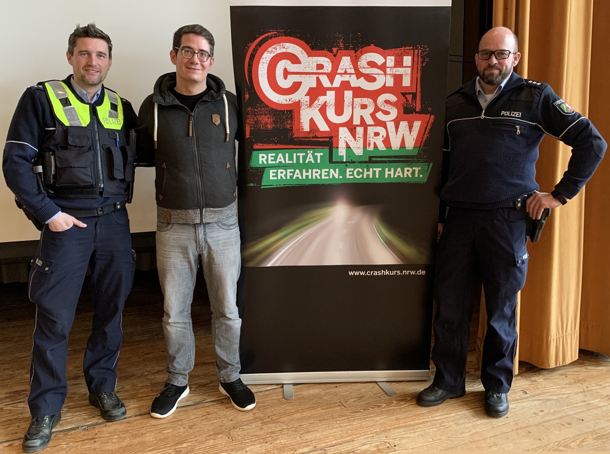 POL-NE: MaximNoise besucht den Crash Kurs NRW in Neuss