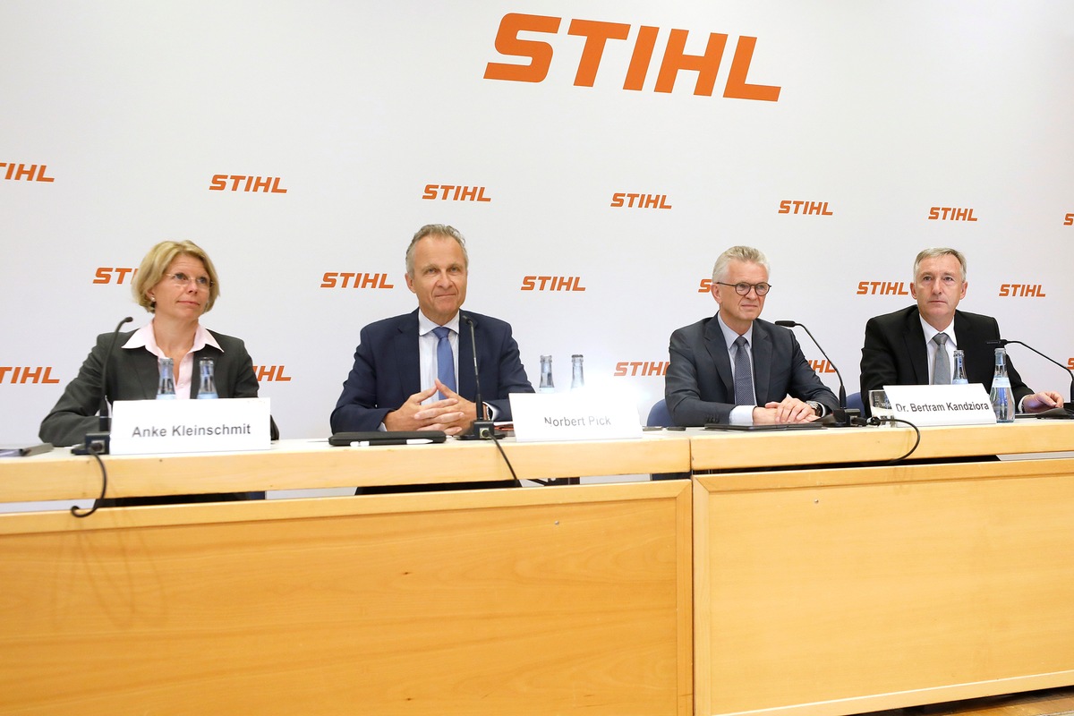 STIHL Gruppe erzielt Umsatzplus