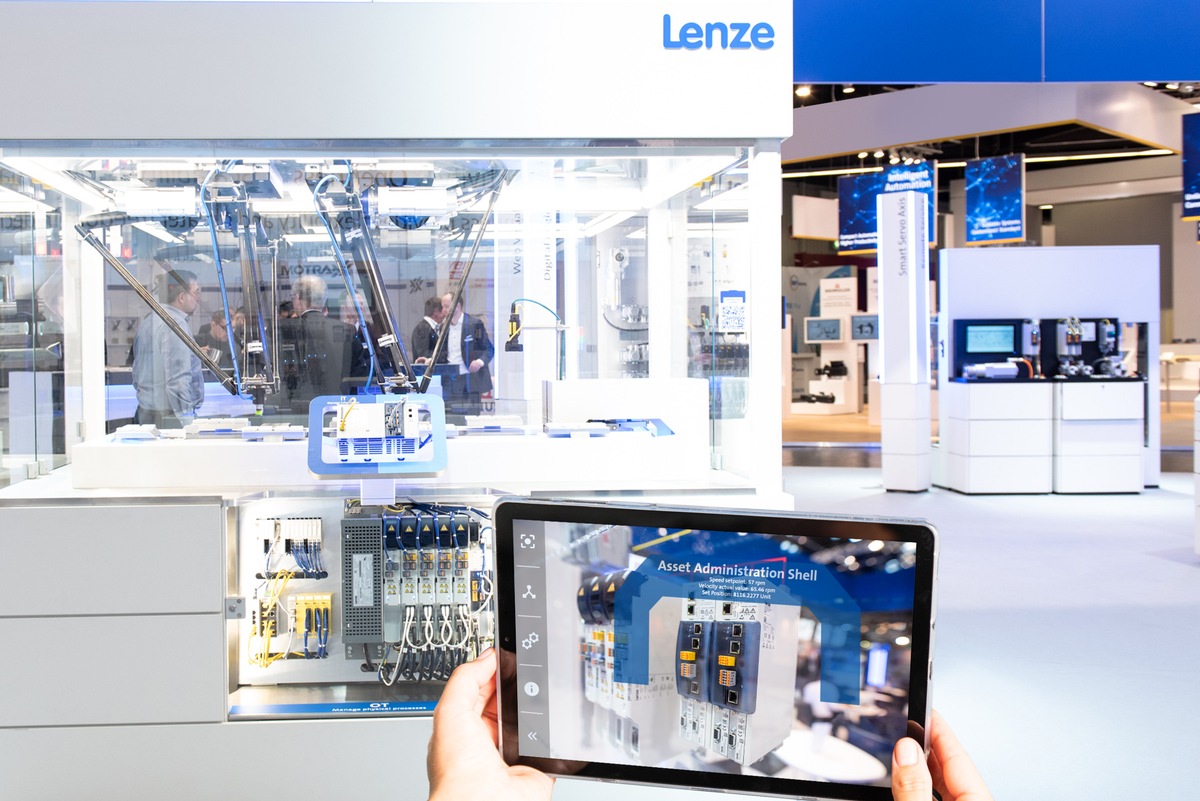 Mit Intelligenz zu mehr Effizienz / Smarte Servo-Achse von Lenze für Motion Control mit IIoT-Funktionen