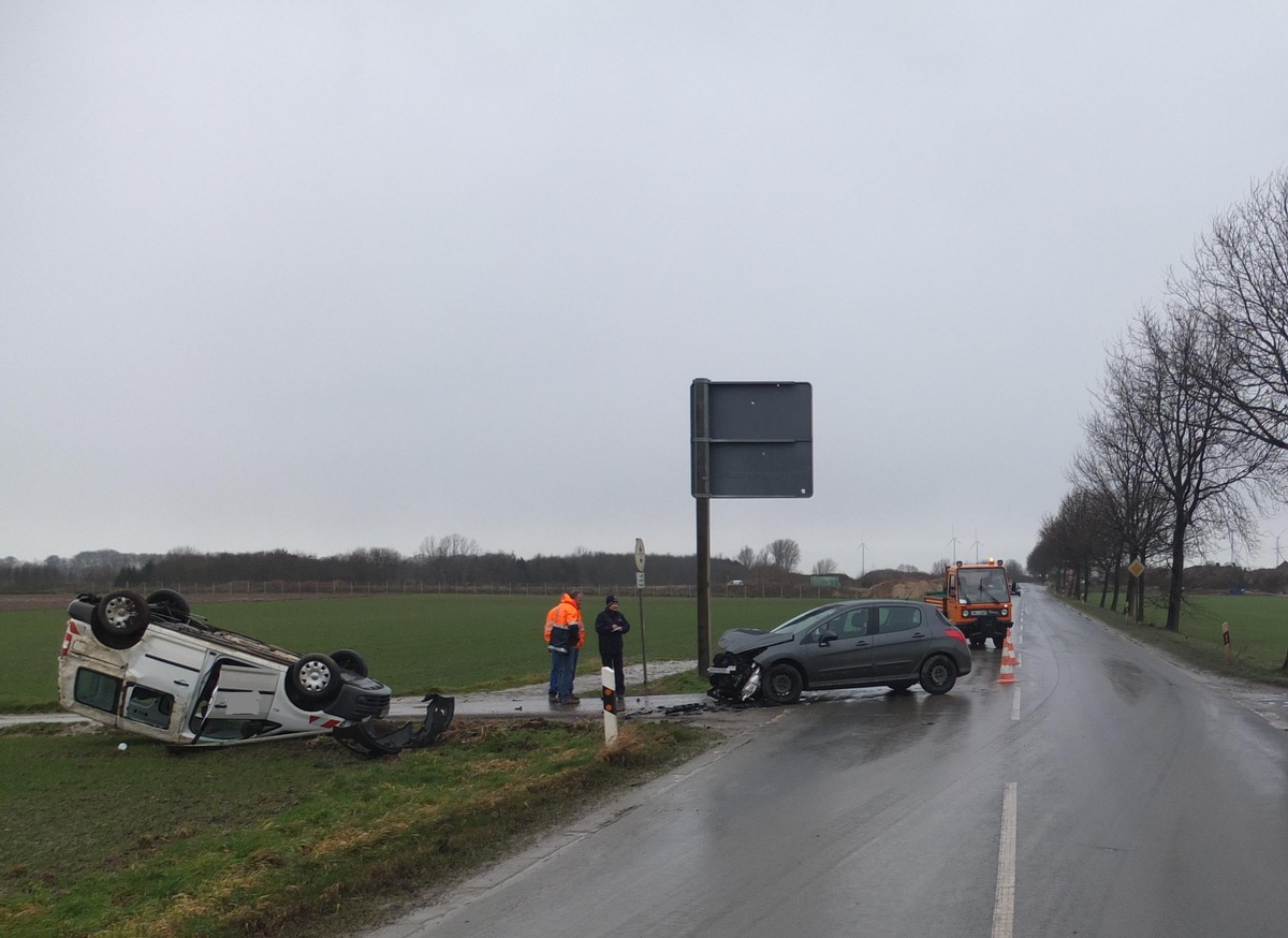 POL-DN: Glück im Unglück