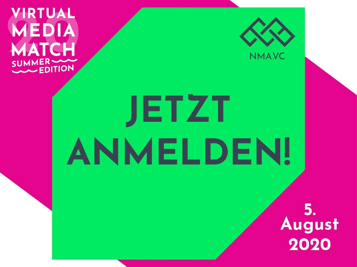 NMA Media Match: Das virtuelle Matchmaking-Format für die Medienbranche!