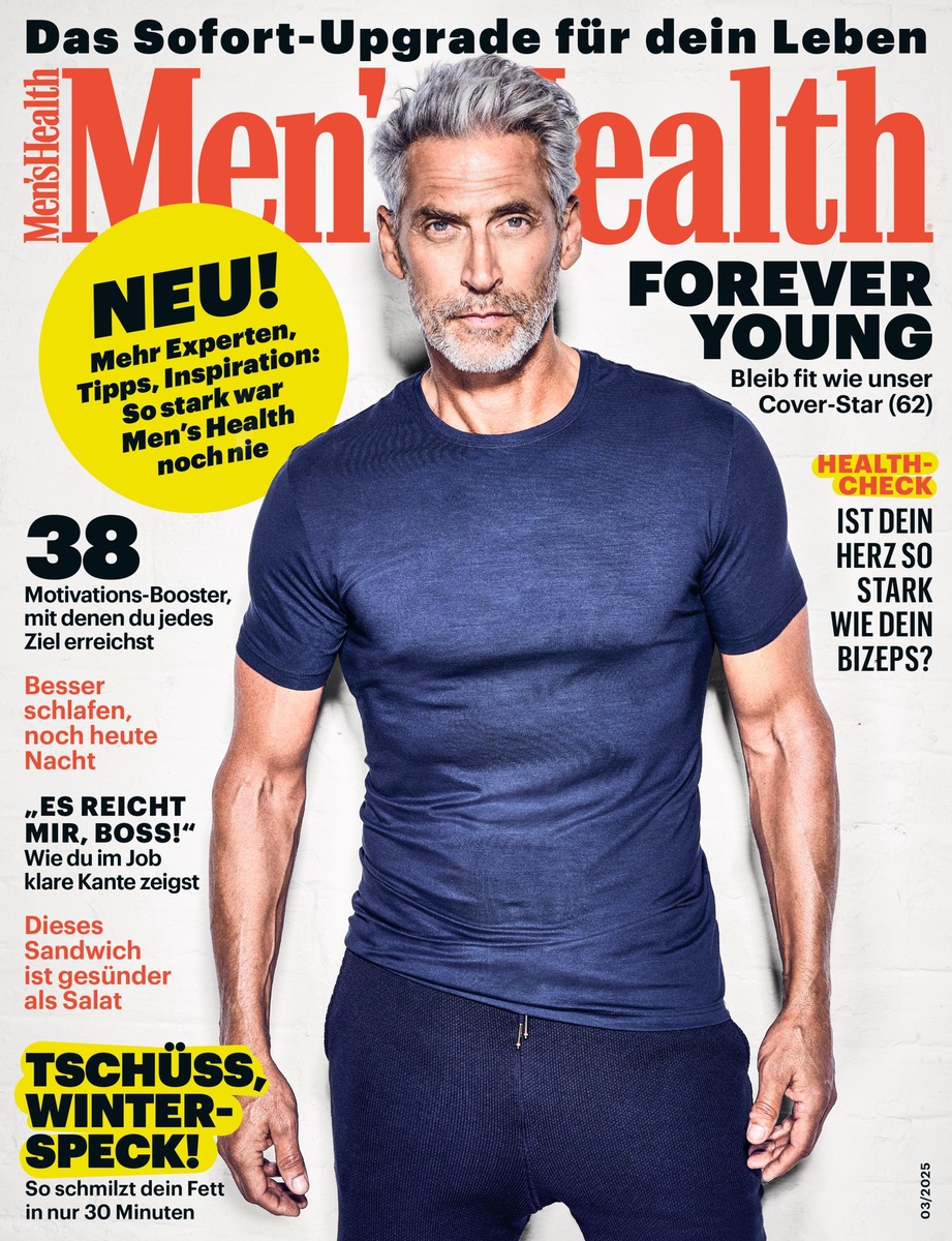 mehr wert - Men&#039;s Health und Women&#039;s Health starten umfangreiche Markenoffensive / Upgrades der Magazine in Ausstattung und Inhalt ergänzen den digitalen Wandel