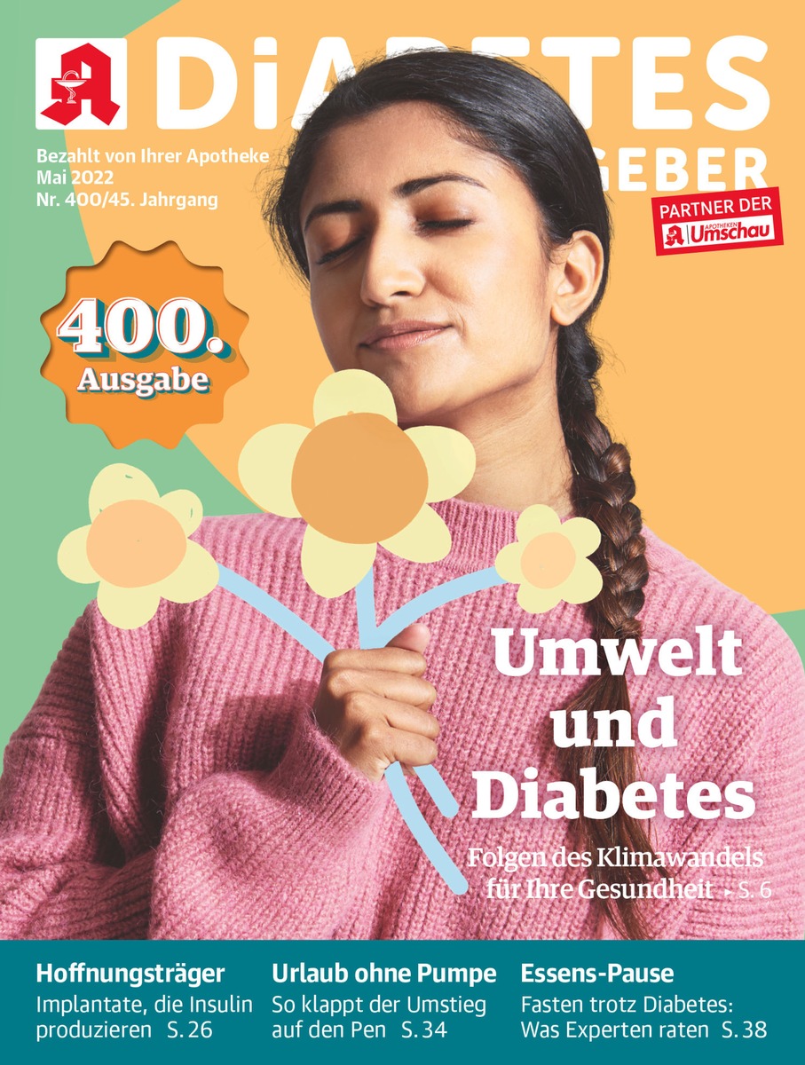 Steigendes Diabetesrisiko durch Schadstoffe und Lärm / Bewegung und fleischarme Ernährung helfen dabei, gesund zu bleiben