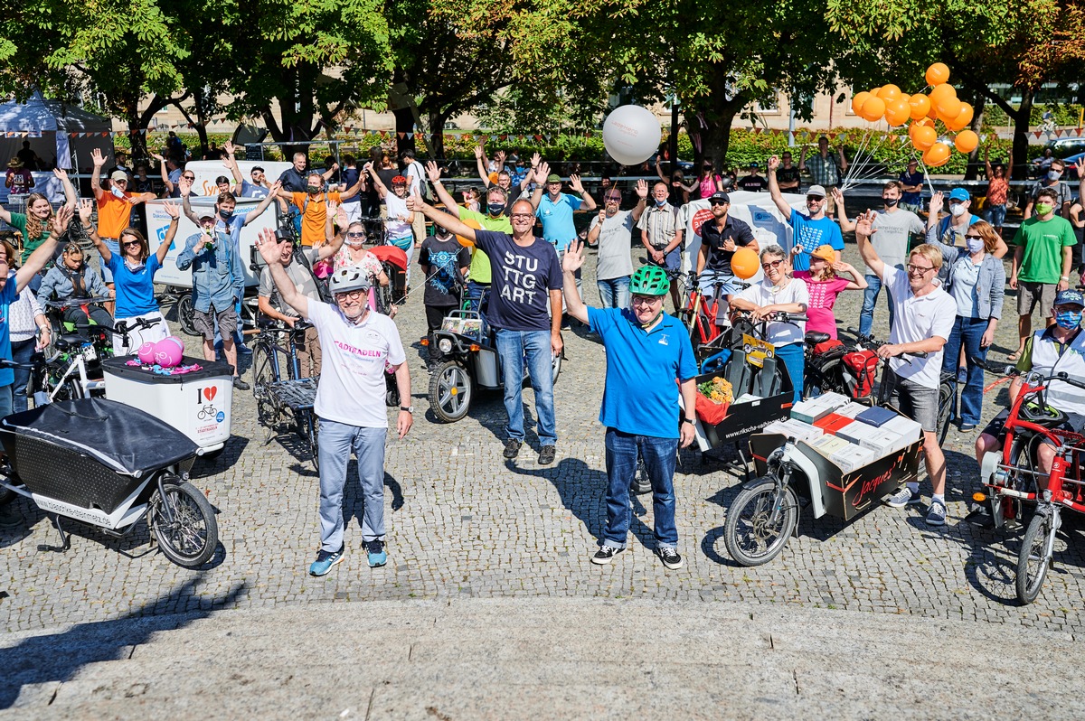 Land Baden-Württemberg fördert Lastenräder / Die Initiative RadKULTUR zeigt, wie Unternehmen in Baden-Württemberg mit dem Lastenrad aufsatteln