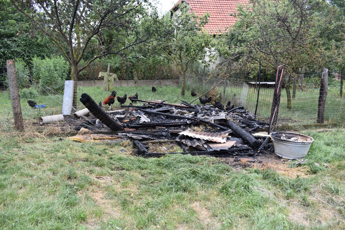 POL-HI: Brand in Söhlde