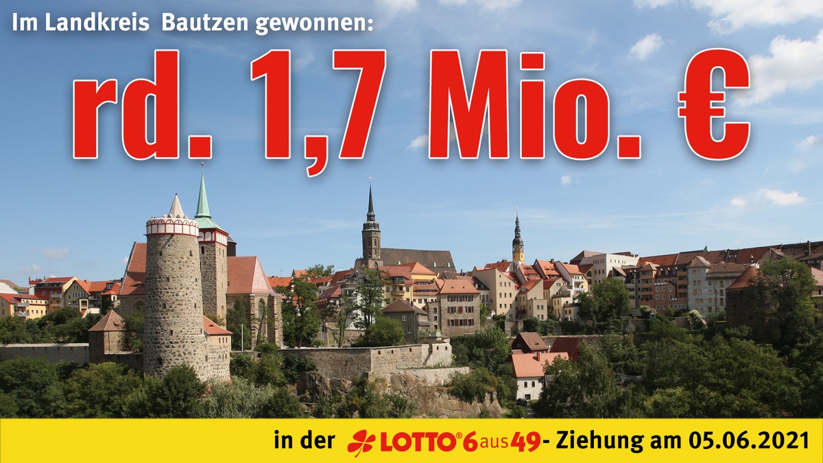 Lotto-Million mit „6 Richtigen“ im Landkreis Bautzen gewonnen