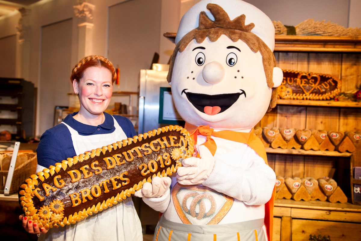 Zum Tag des Deutschen Brotes:  Enie van de Meiklokjes ist Brotbotschafterin 2018