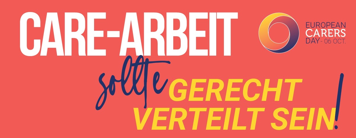 Handeln Sie heute, um die Gleichstellung der Geschlechter in der Angehörigenbetreuung voranzutreiben und zu unterstützen / Care-Arbeit sollte geteilt und fair sein