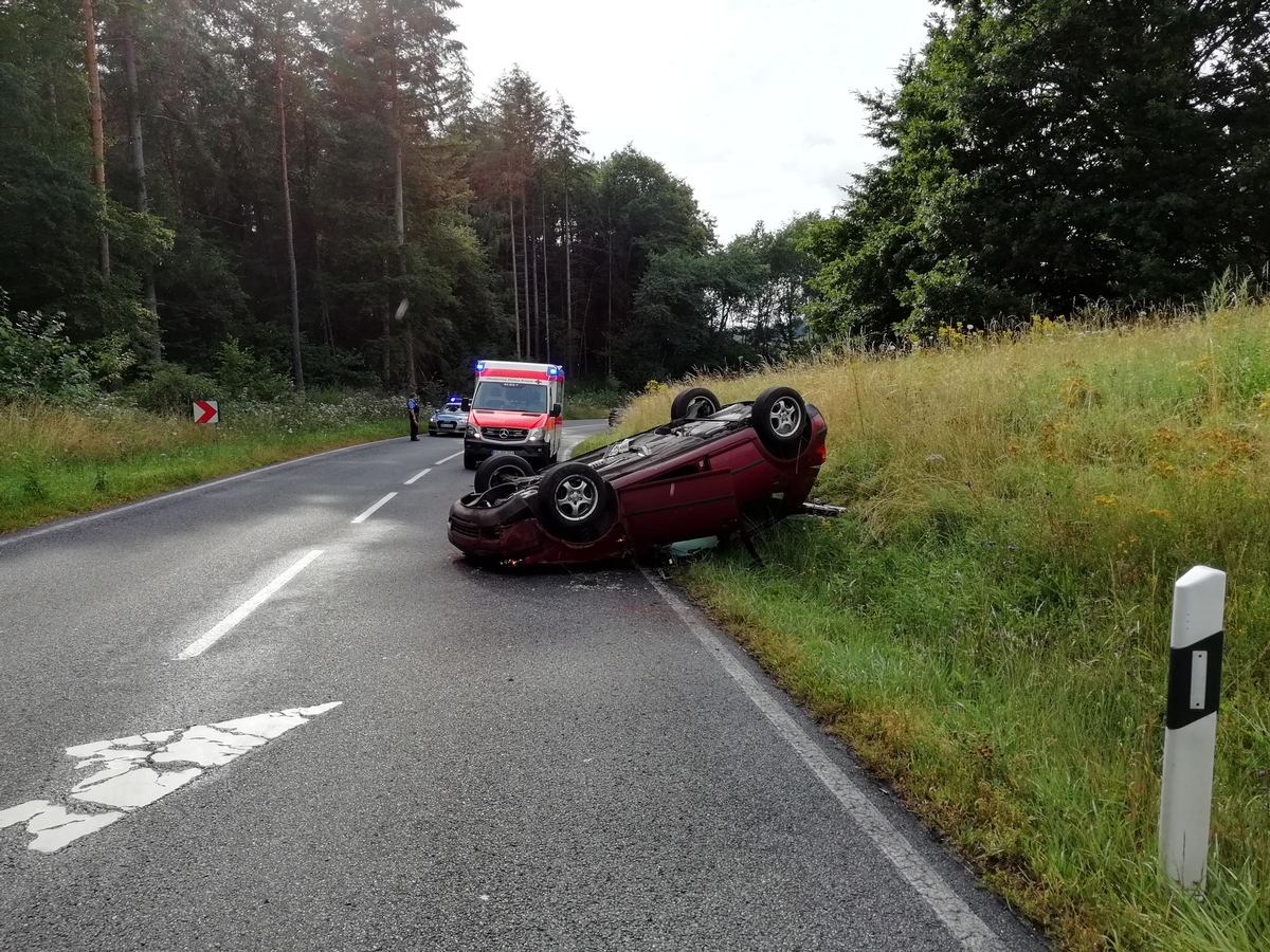 POL-PDPS: Verkehrsunfall mit Personenschaden