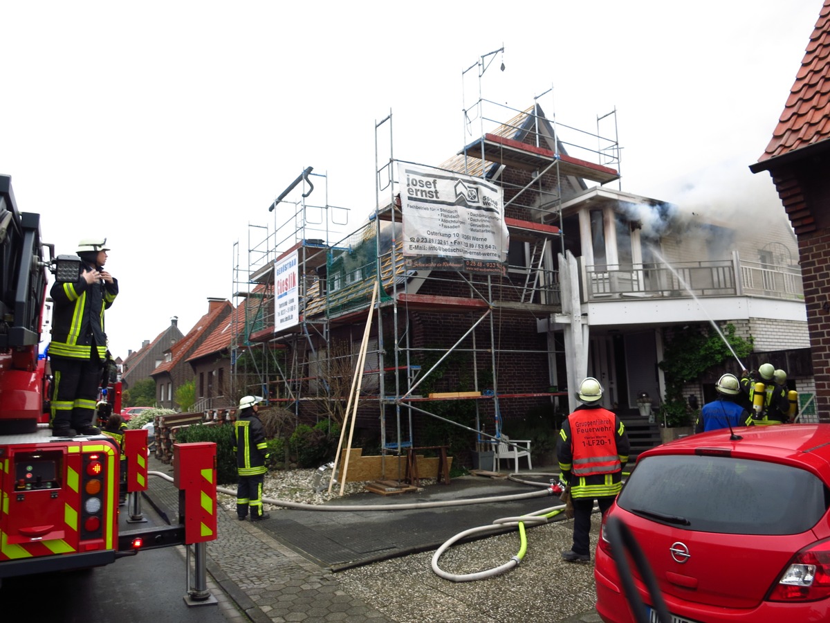 FW-WRN: Feuer 3 Küchenbrand in der Ludgeristraße