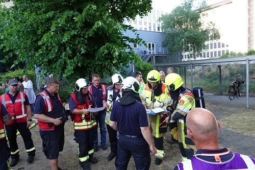 FW Kranenburg: Grenzüberschreitende Übung in Nijmegen