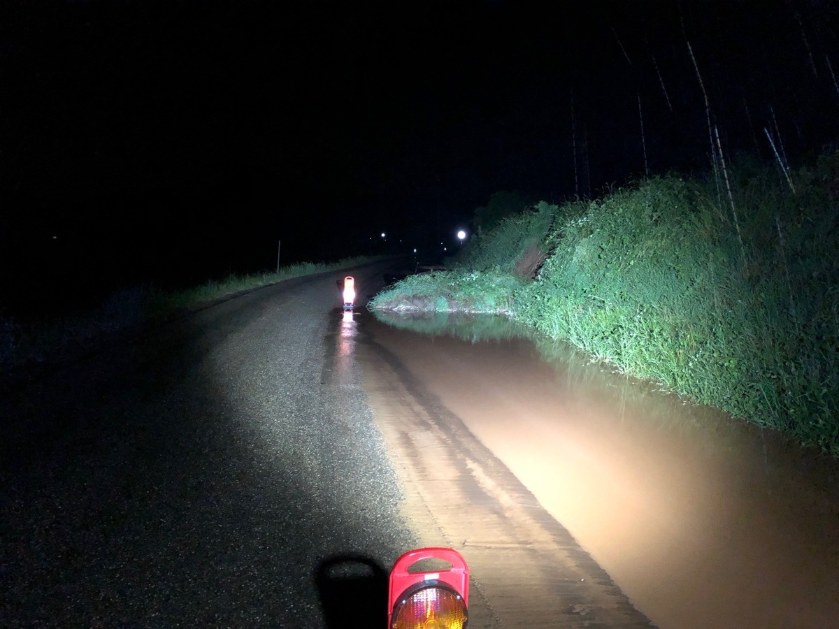 POL-PDLD: Unwetter über Landauer Dienstgebiet